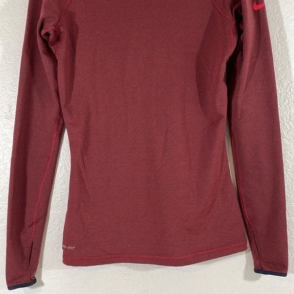 NIKE PRO HYPERWARM DRI-FIT 2 Tone Pullover Size Medium - Picture 3 of 9